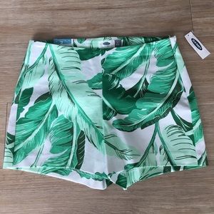 High rise taille haute shorts